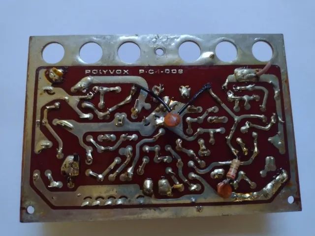 Placa do amplificador do receiver Polyvox PR-1800S (só 1 unidade da placa - para reparo ) - Foto 4