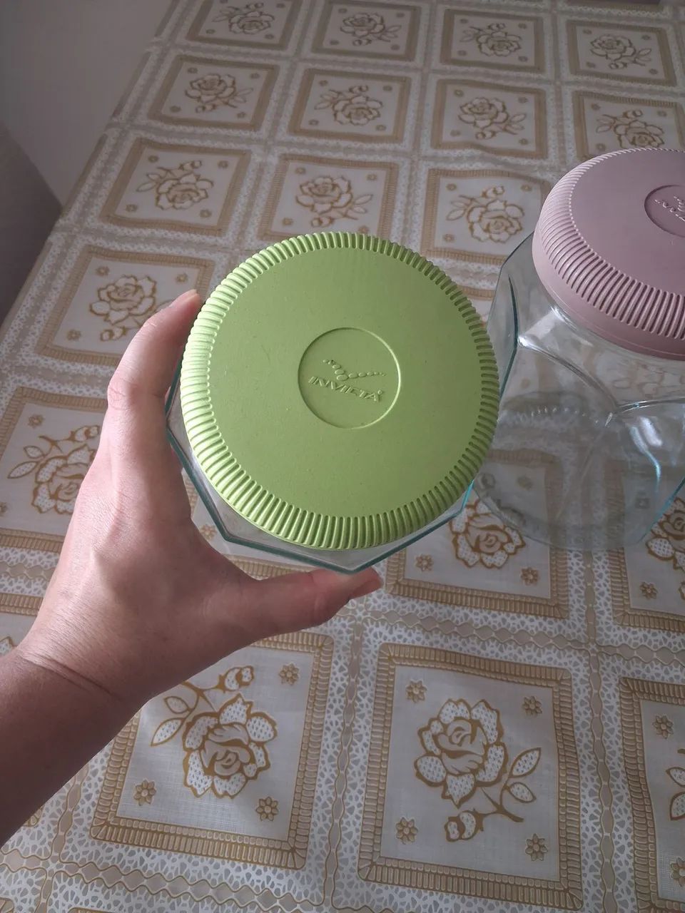 Kit 3 potes de vidro - Foto 3