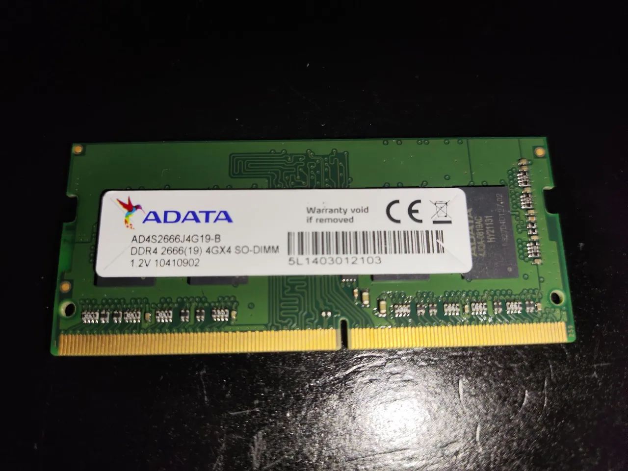 ADATA Lenovo DDR4 4GB Memory