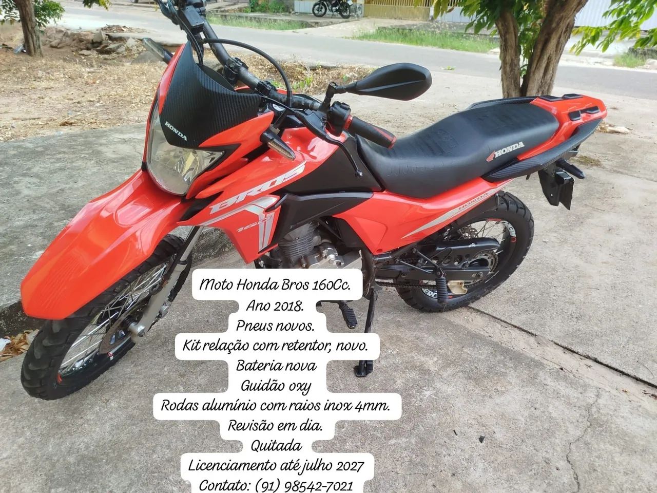 Moto bros 2018 selada e quitada - Foto 3