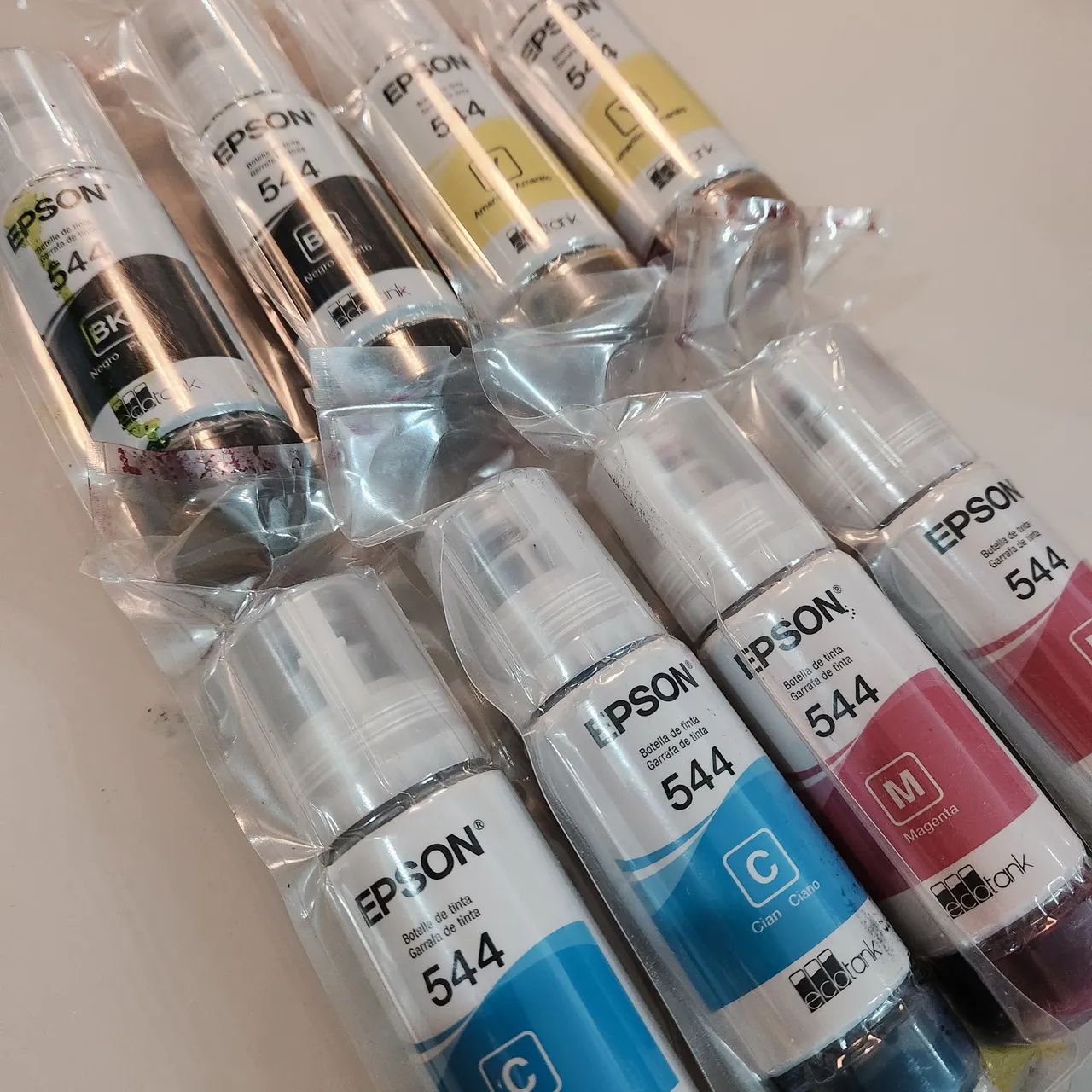 Kit 8 tintas Epson 544 ORIGINAL