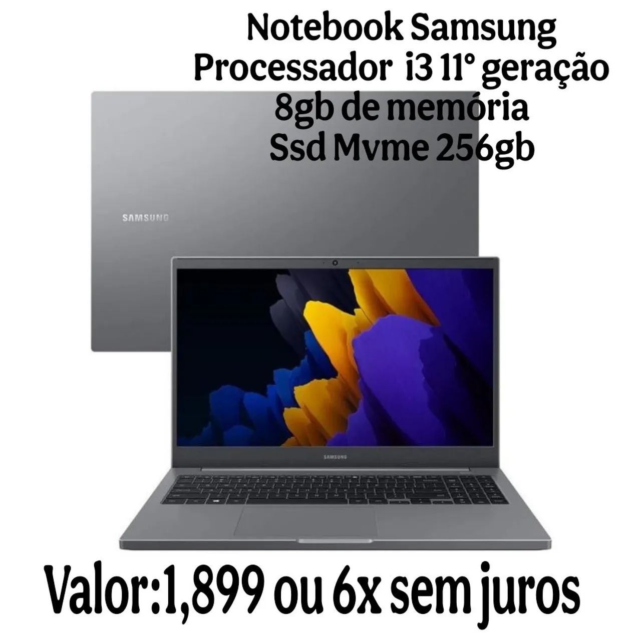 Notebook Samsung i3