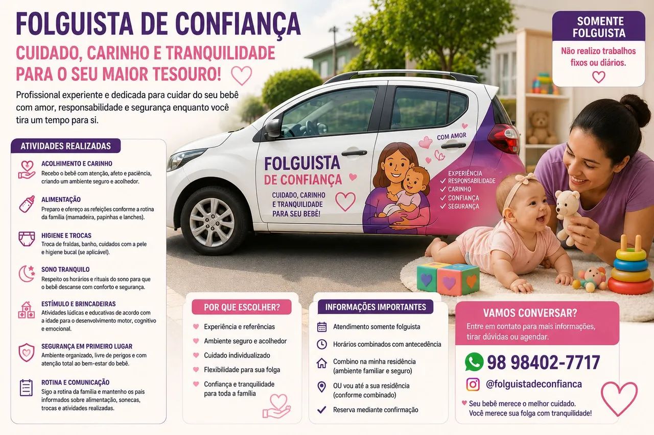 Babá/Folguista 