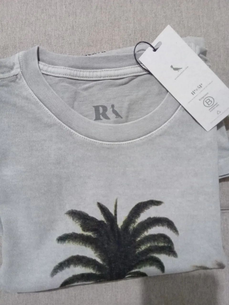 Camiseta reserva Cinza Tam. G - Foto 5