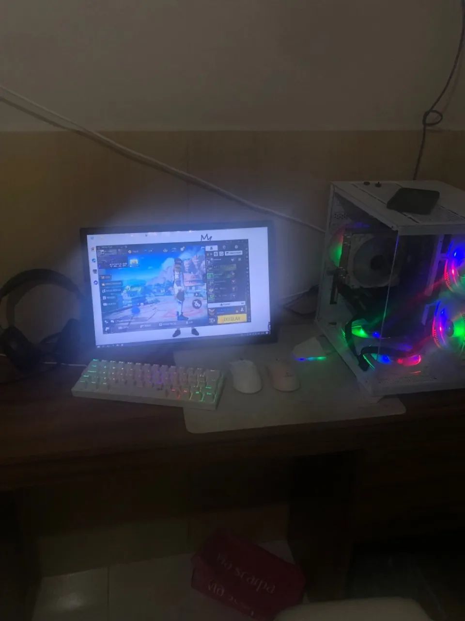Troco setup completo em iPhone,vídeo games,ou outro pc com volta  - Foto 3