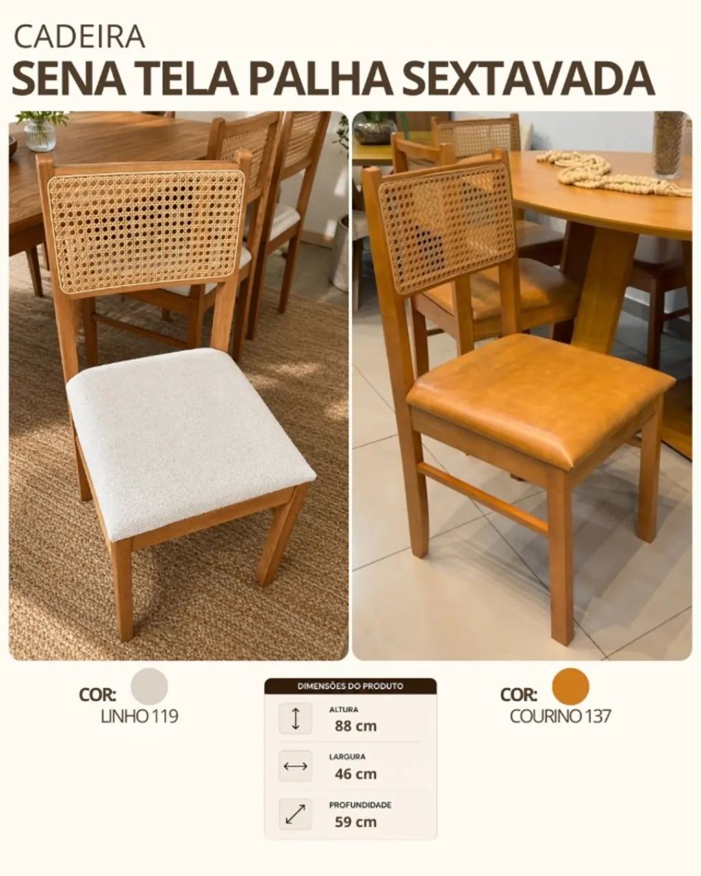 Mesa Lisianto 2,20m X 1,10m c/ 8 cadeiras - Foto 3