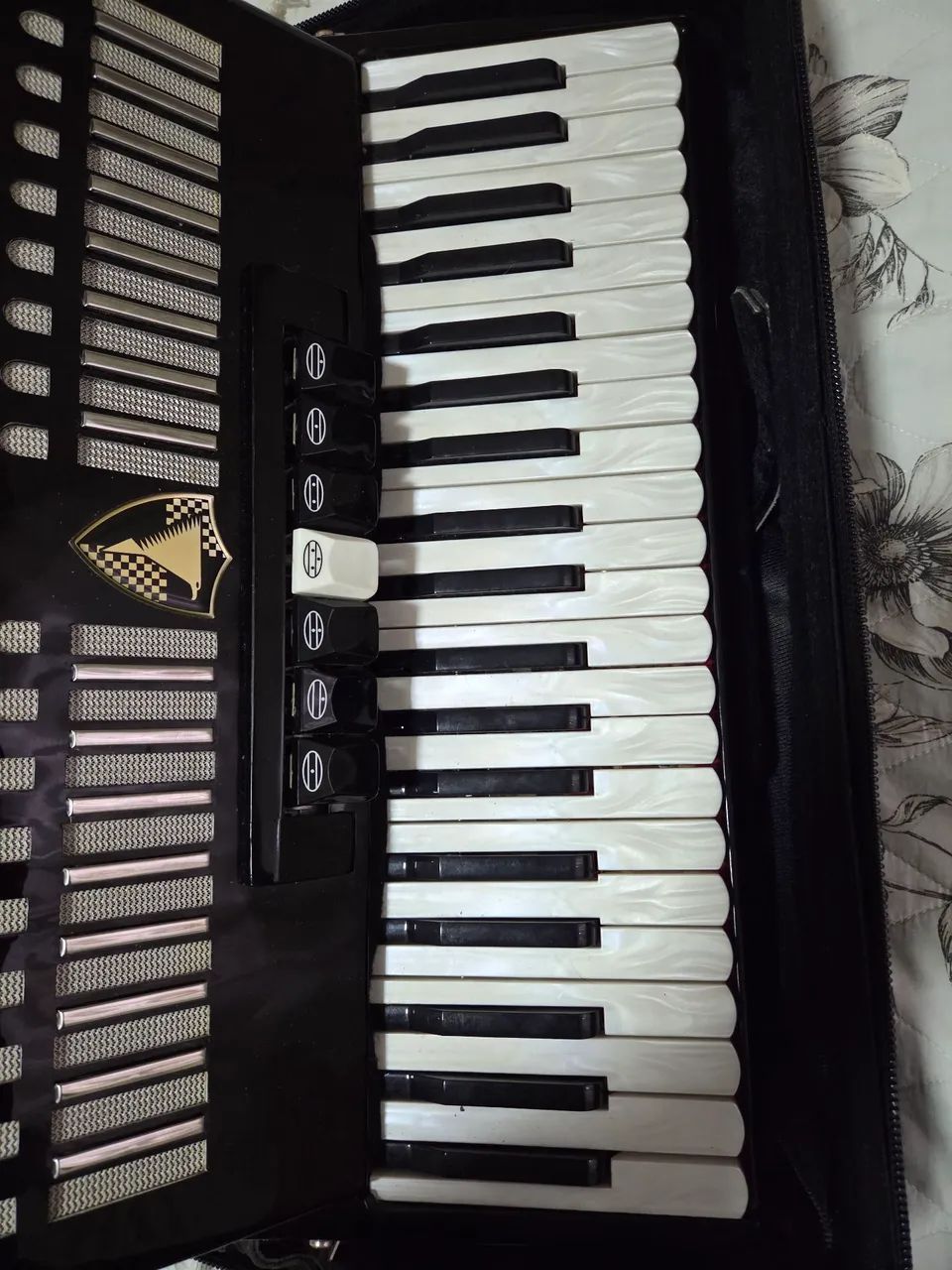 Acordeon eagle 120 baixos - Foto 5