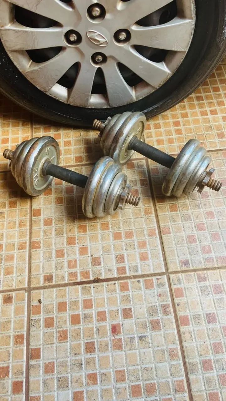 Halteres pra treino - Foto 4