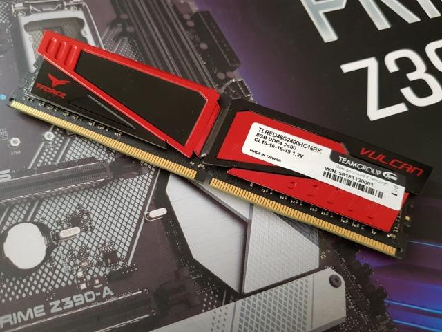 Memoria Team Group T-Force Vulcan 8GB - semi nova