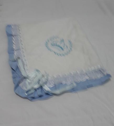 Manta azul para nenino - Foto 2
