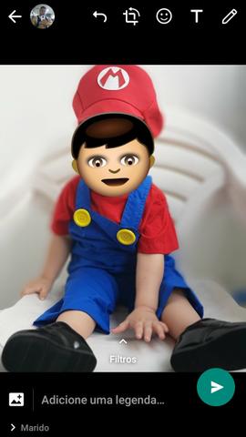 Super Mario - roupa