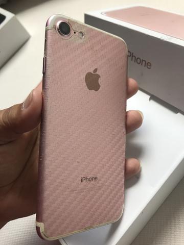 IPhone 7 32GB Rose com Caixa e Acessórios Entrego - Foto 4