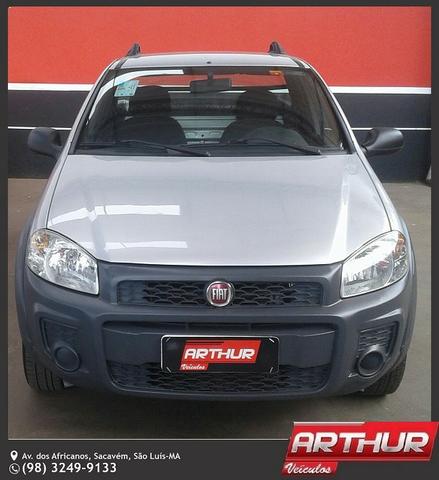 Fiat Strada Hard Work 1.4 Arthur Veiculos - Foto 7