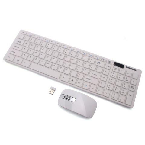 Combo teclado e mouse sem fio slim - Foto 5