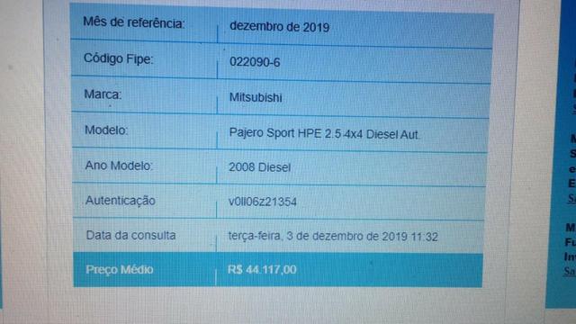 Pajero Sport 4x4 - Diesel At - Foto 6