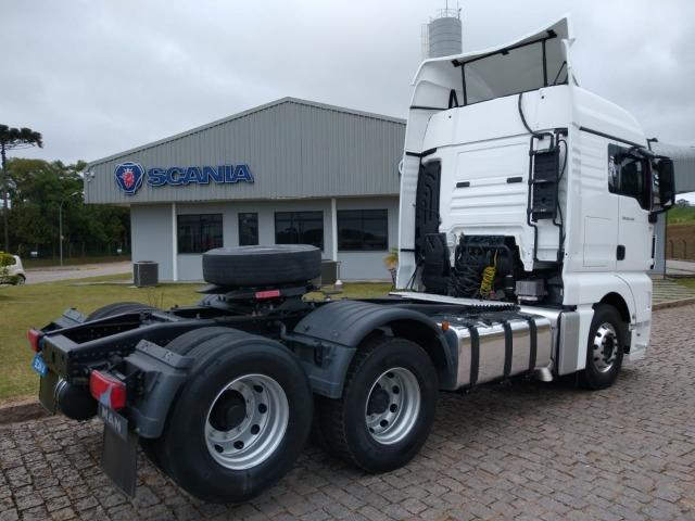 Man TGX 28.440, 2018, Branco, 6x2. Rodas de alumínio e defletor de ar. R0530 - Foto 4