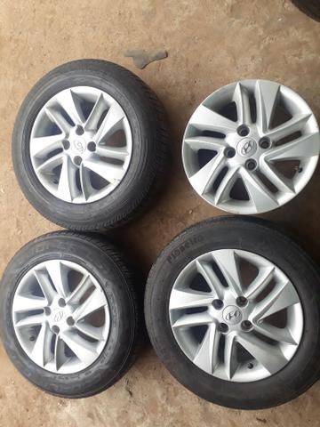 Rodas original HB20 Aro 14 - Foto 2