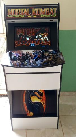 Bartop tela de 19 polegadas com 7 mil jogos sistema linux batocera - Foto 5