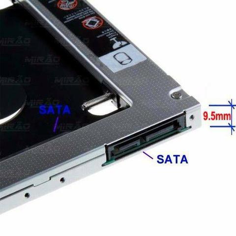 Adaptador Dvd P/ HD Ou SSD Sata Para Notebook - Foto 4