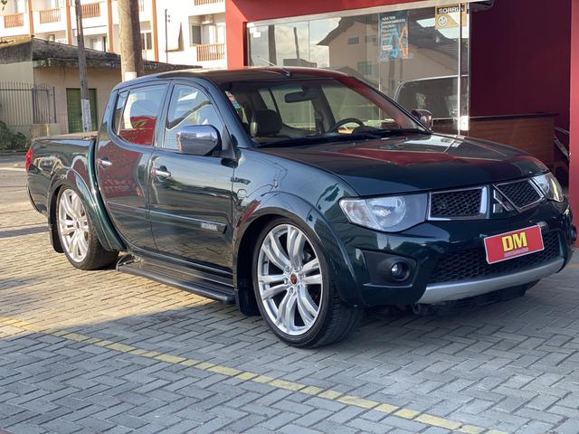 L200 triton - legalizado baixa aros 22 da pajero full - Foto 3