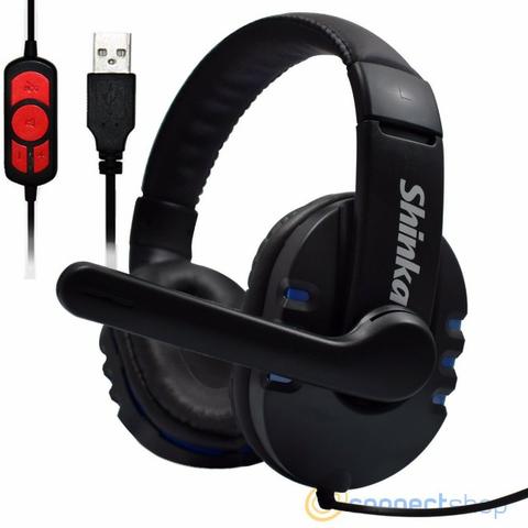 Fone Ouvido Gamer Usb Headphone Microfone Ps4 Pc Notebook .5.1