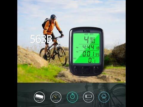 Velocímetro Ciclo Computador Bike Sensor Com Fio Luz Noturna - Foto 4