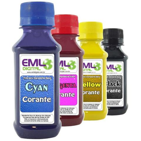 Pack completo contendo quatro frascos de 60 ml para recarga de cartuchos - Foto 5