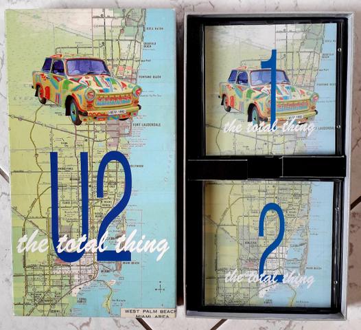 Ｕ２／ライブ盤『ｔｈｅ　ｔｏｔａｌ　ｔｈｉｎｇ』ＣＤ２枚組み（輸入盤） U2 The Total Thing - Box 2 CDs, Poster, Livro - Ultra Raro - CDs