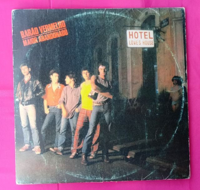 Lp Barão Vermelho Maior abandonado Disco de vinil 1984