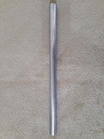 Vendo canote de bicicleta em aço prateado novo - Foto 4