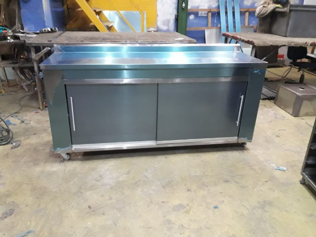 Gabinete industrial em aço inox sob medida diversos modelos - Foto 2
