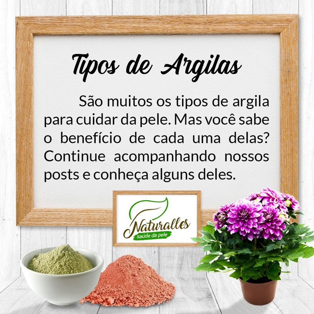Argilas naturais para máscara facial. - Foto 2