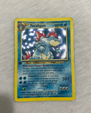 Carta Pokemon Feraligatr