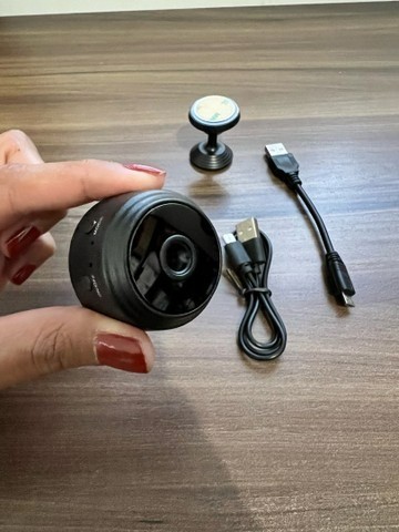 Mini Câmera A9 sem fio wifi escondida uber - Áudio, TV, vídeo e