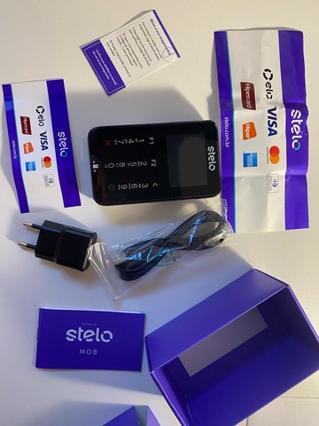 Maquininha de Cartão Stelo - Nova na Caixa, Nunca Usada!<br> - Foto 3