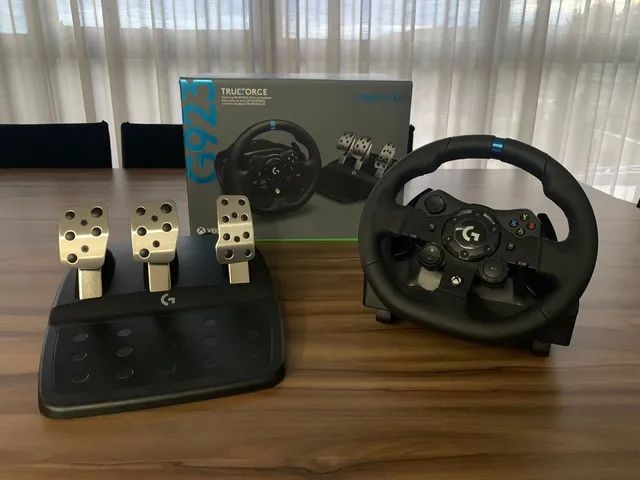 NOVO VOLANTE LOGITECH G923 TRUEFORCE SIM RACING WHEEL 