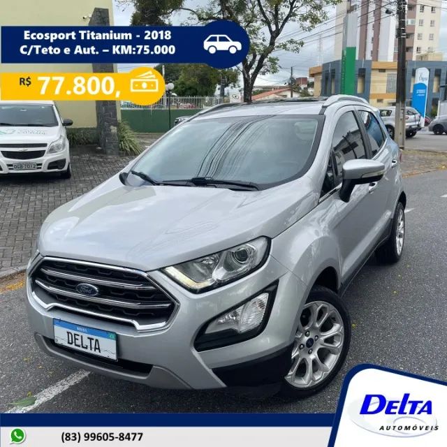 Ecosport Titanium 2.0 Automatica C/Teto Solar 2018