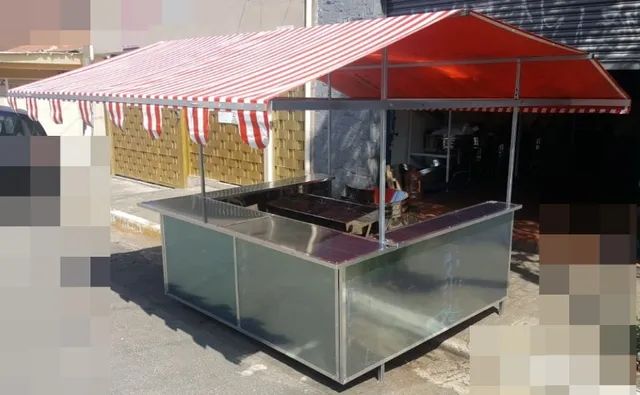 Barraca Para Pastel Feira Livre  Inox ou Aluminio - Foto 5