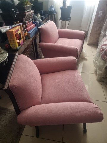 Antigo Conjunto de Poltronas Estilo Inglês Regence  Luiz XV - Foto 3