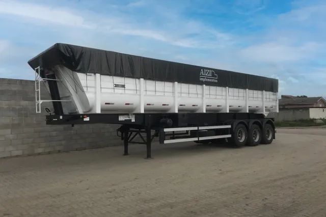 Semirreboque Basculante 3 Eixos 30m³ AIZI - Foto 10