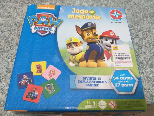 Jogo da Memória Patrulha Canina Menina