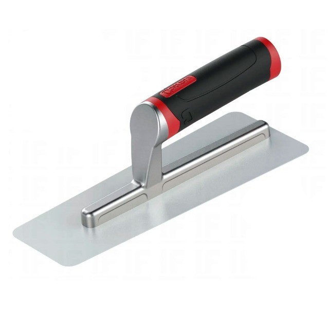 Desempenadeira Inox Lisa para Efeitos Decorativos 26cm x 10cm Cortag 60135 - Foto 2