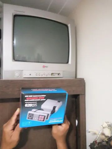 Vendo vídeo game com televisão funcionando por 90,00