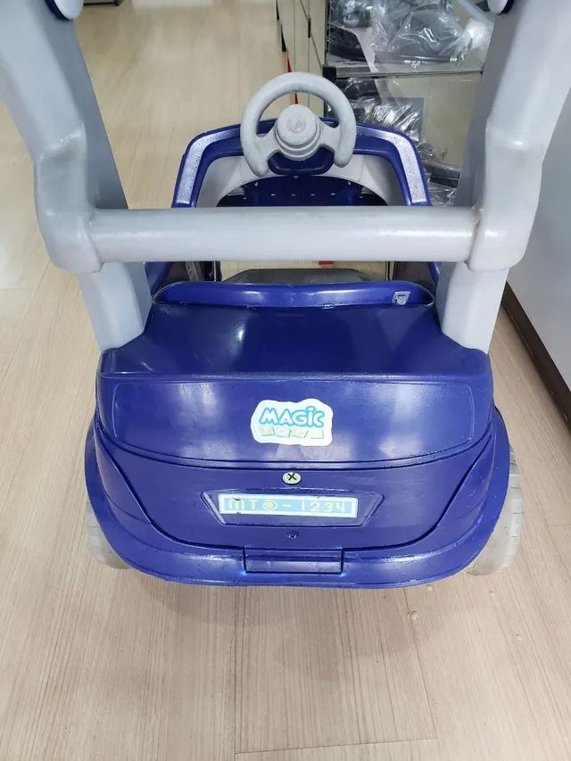 Carrinho Roller Baby Soft Azul - Foto 5