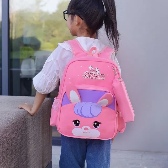 Mochila Infantil Mochilinha Animais Escolar Passeio Bebe Menina Menino  Creche