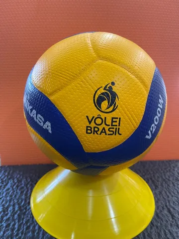 1 Peça Bola De Vôlei Azul E Amarela De Pu, Tamanho 5, Bola De Treinamento E  Competição Macia