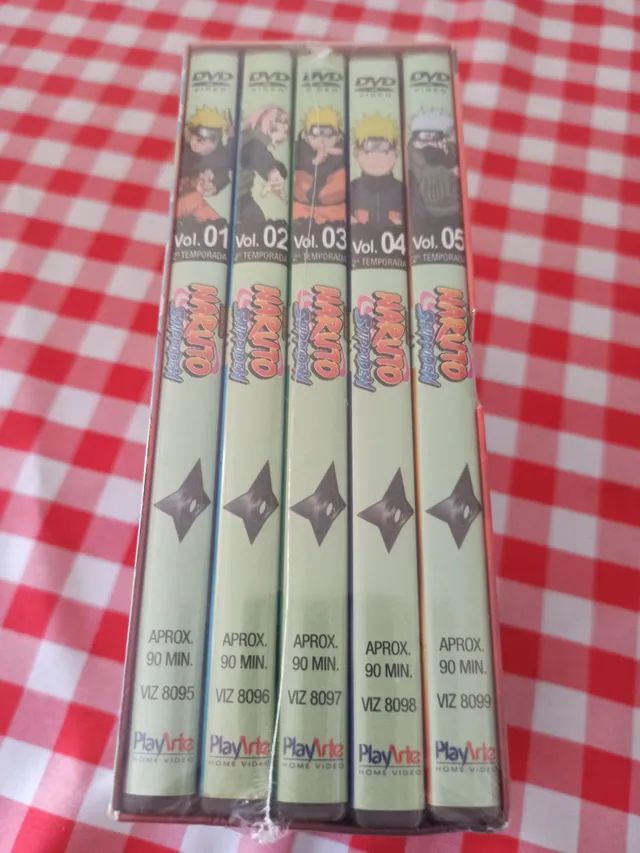 DVD Original Box Naruto Shippuden 2 Temporada Box 2 anime