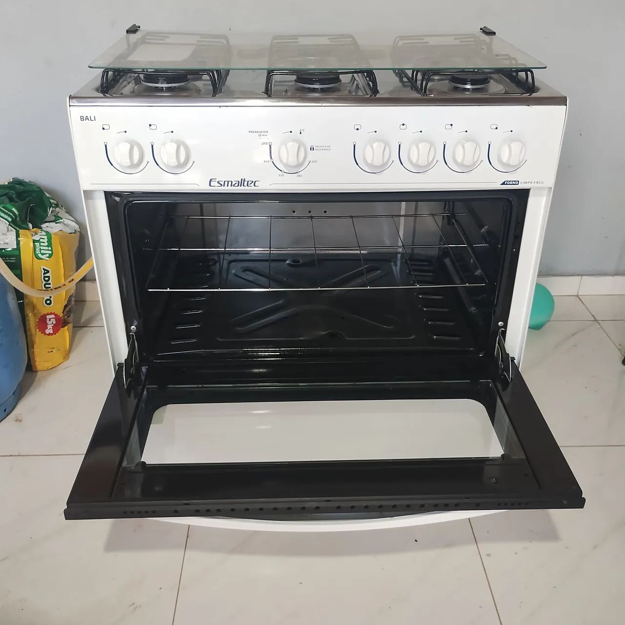 Fogão Esmaltec 6 bocas seminovo (faço entrega) - Foto 3