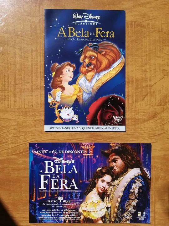 DVD Duplo edição especial limitada A Bela e A Fera da Disney  - Foto 5