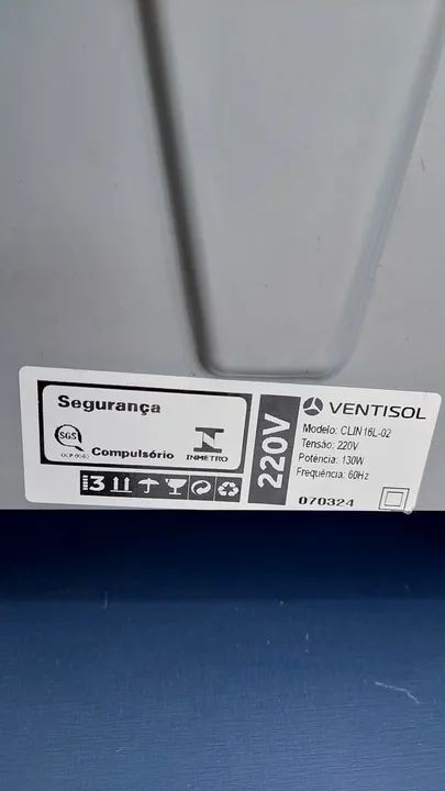 Climatizador de ar 16L (Entrego) Novo - Foto 4